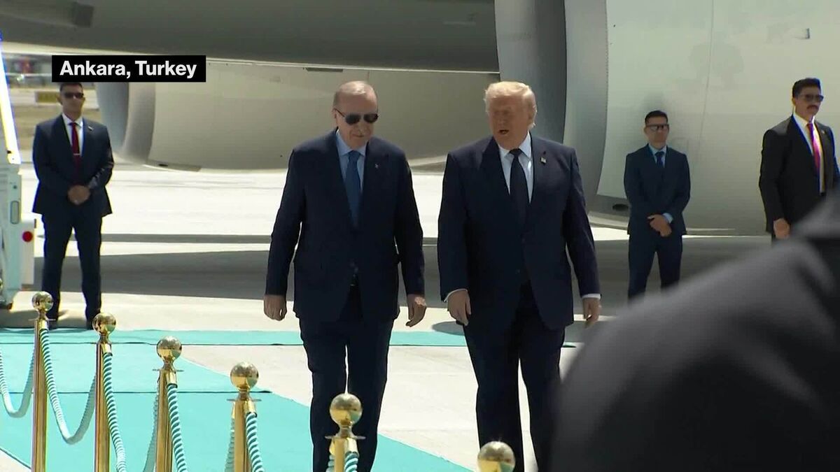 Trump arrives in Ankara for NATO summit amid Iran war discussions