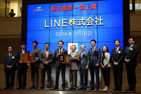 7月にはLINEが上場
