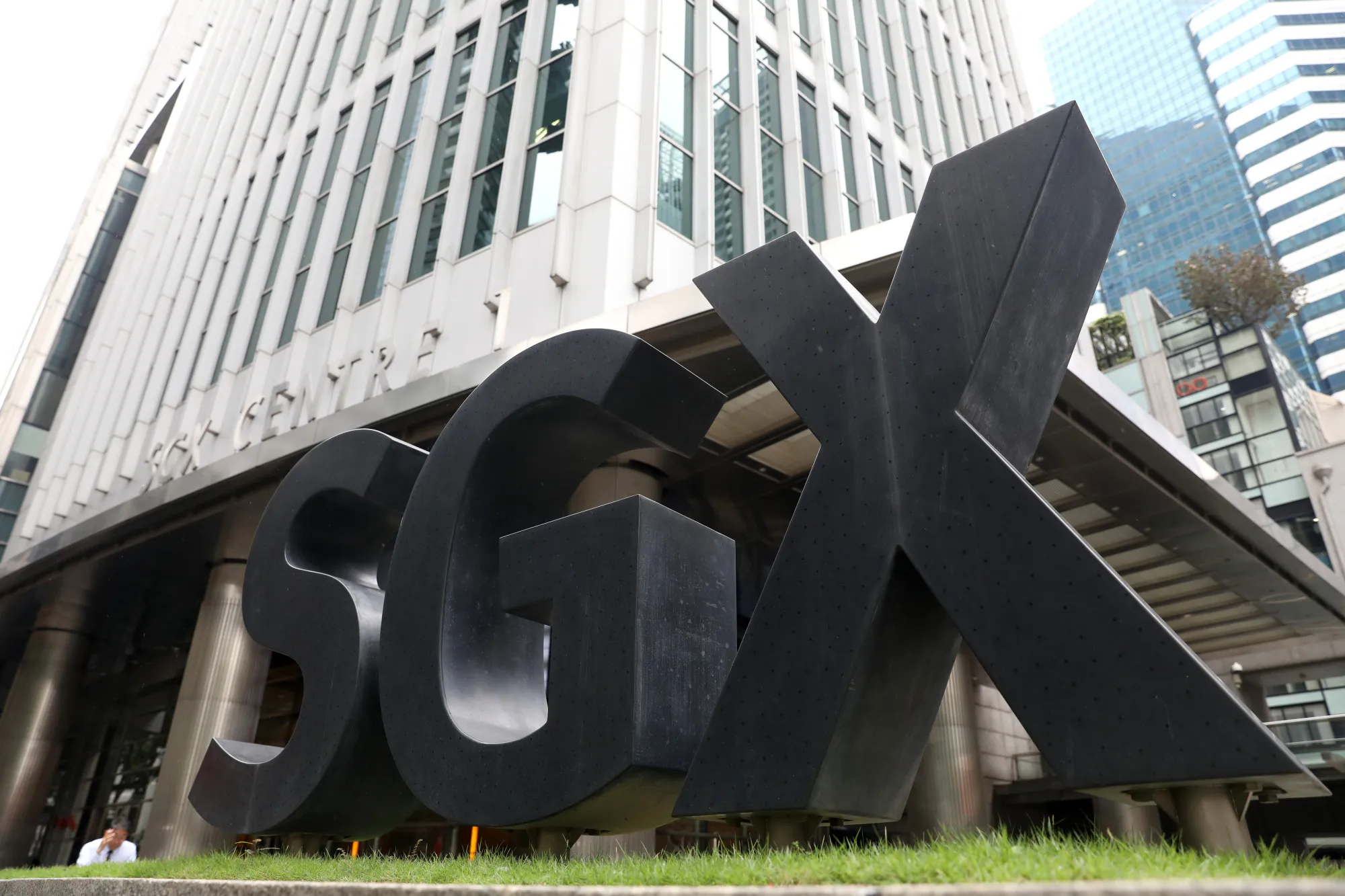 SGX Centre, which houses the Singapore stock exchange.