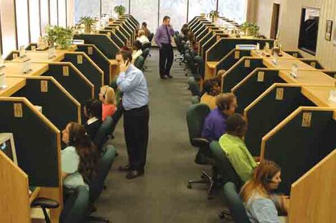 InfoCision phone room