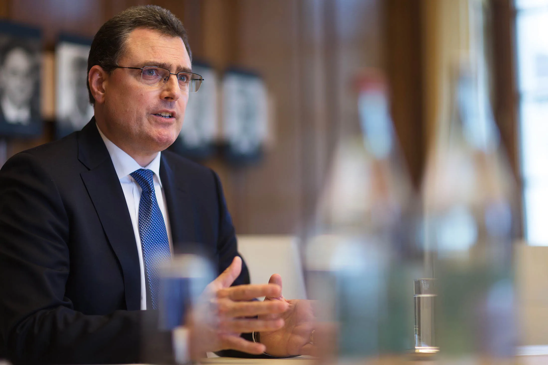 Thomas Jordan, president of the Swiss National Bank.
