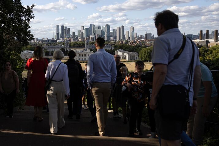 London's Financial District As UK Plans Deterrent To Online Payment Scams