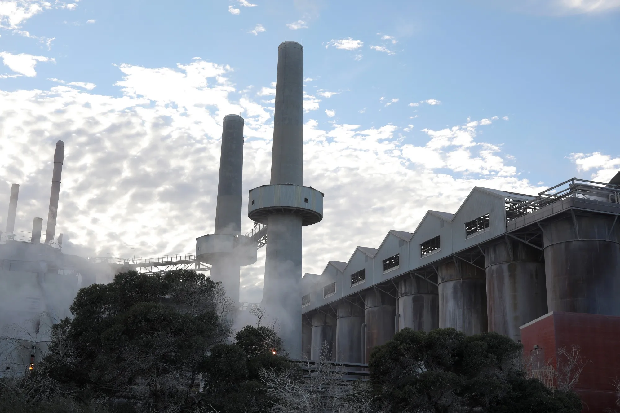 The Alcoa Kwinana Alumina Refinery.