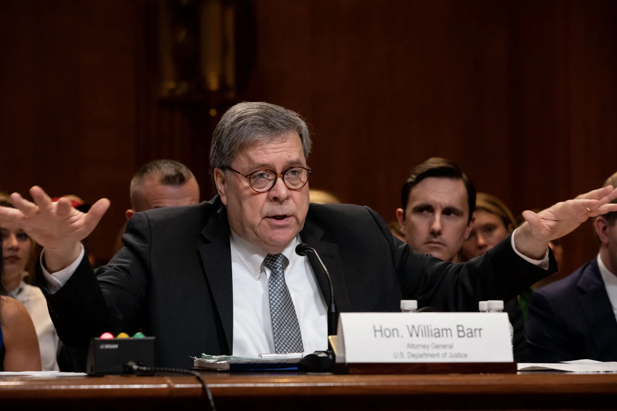 He has “concerns about various aspects” of the Trump-Russia investigation.