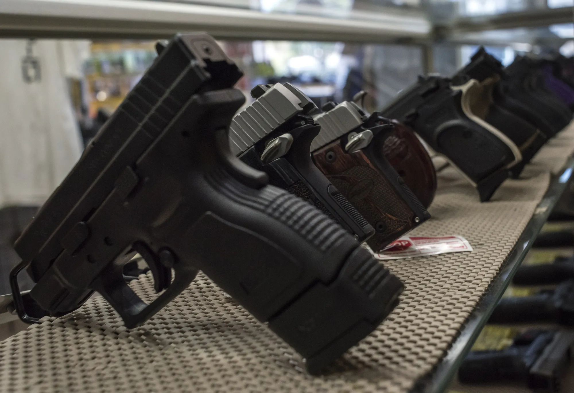 Inside ABQ Guns Store As Debate About Gun Ownership Continues