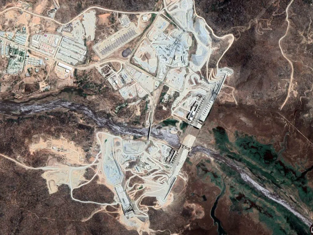 Grand Ethiopian Renaissance Dam.