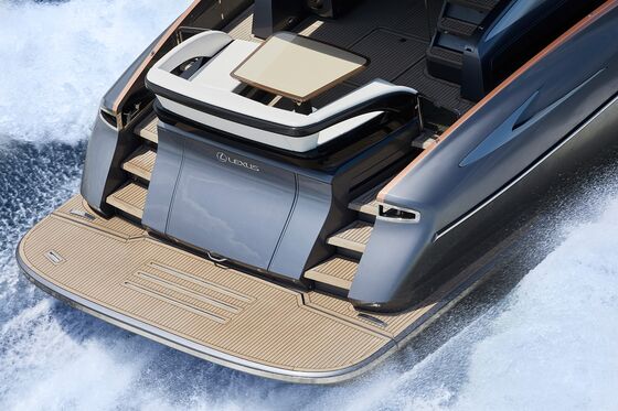 Lexus Drifts From Driveways With Debut of 65-Foot Luxury Yacht