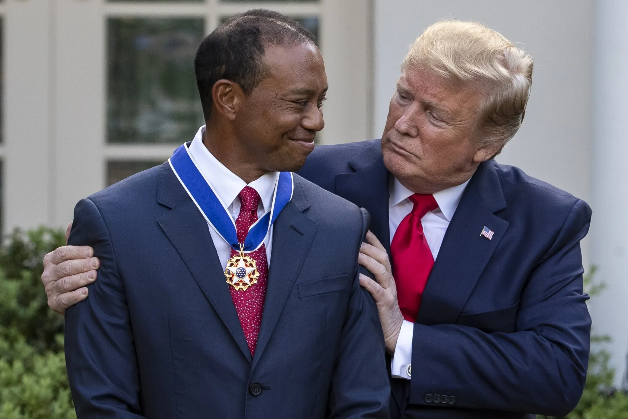 トランプ氏がウッズ氏らゴルフ界首脳と会談－PGAとサウジ合意視野