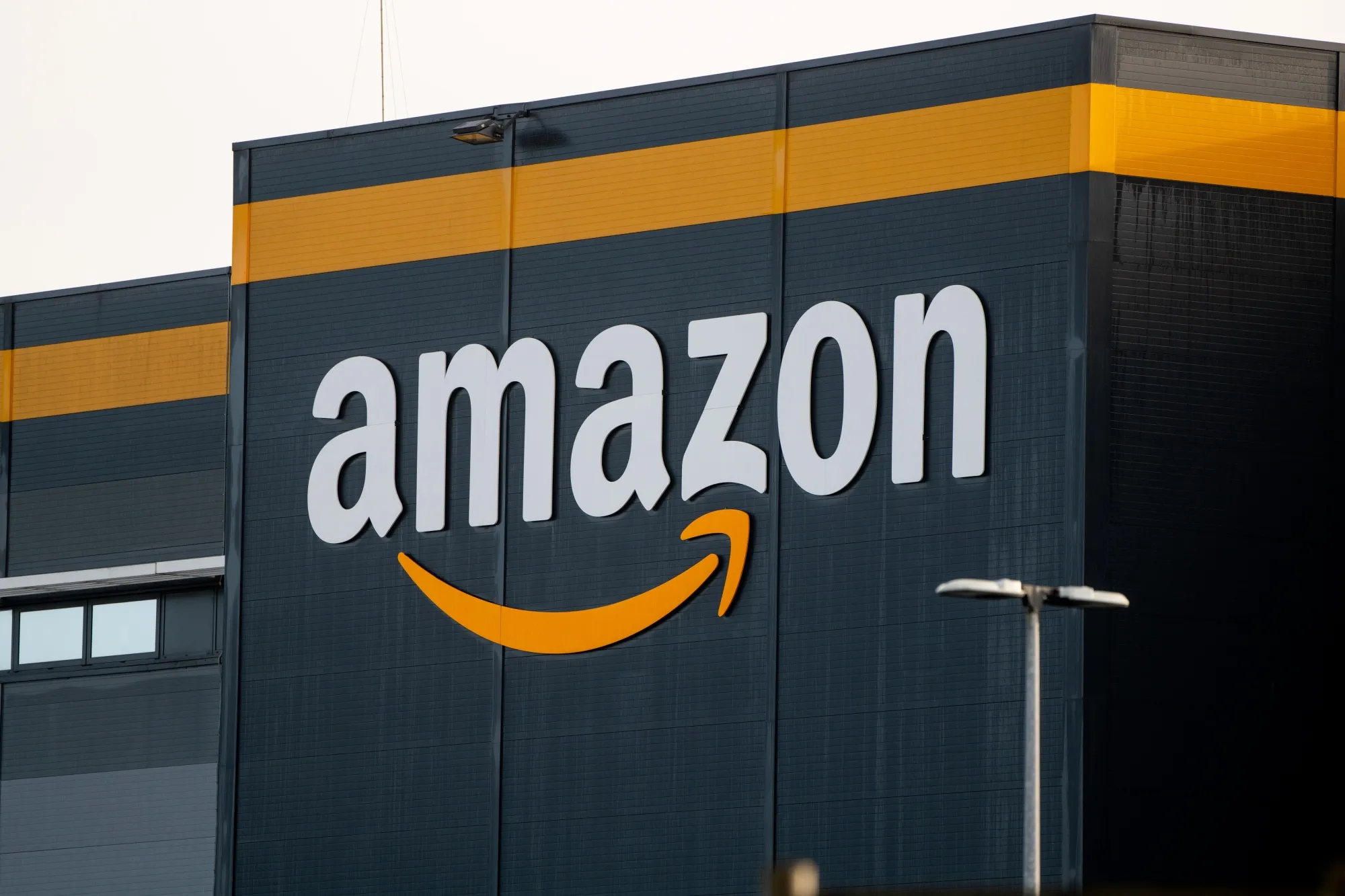 An Amazon.com fulfillment center in France.