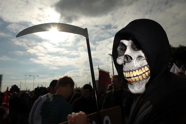 Don't fear the reaper, either.
