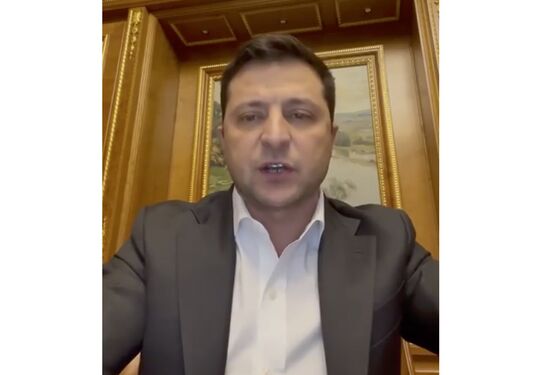 Ukraine’s TV Comedian President Finds His Role as Wartime Leader