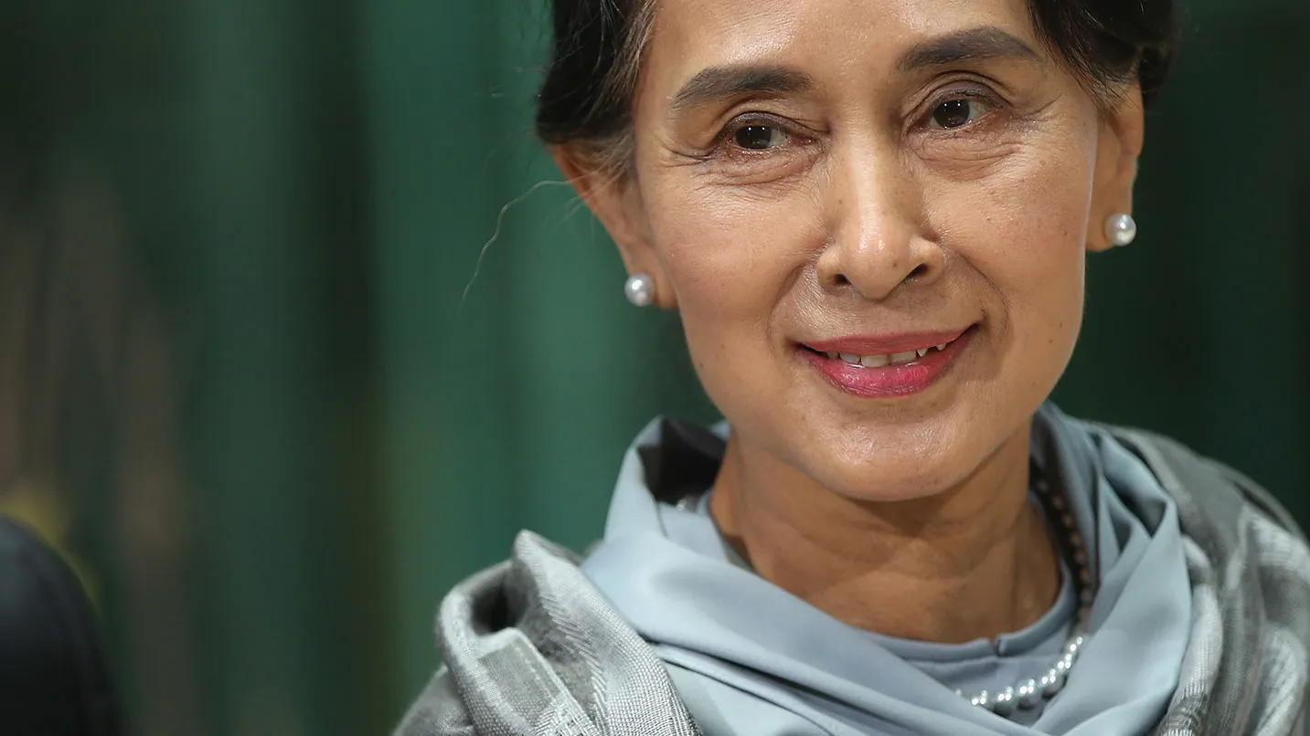 Aung San Suu Kyi Visits Berlin