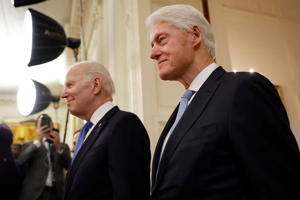 Two presidents, different parties.