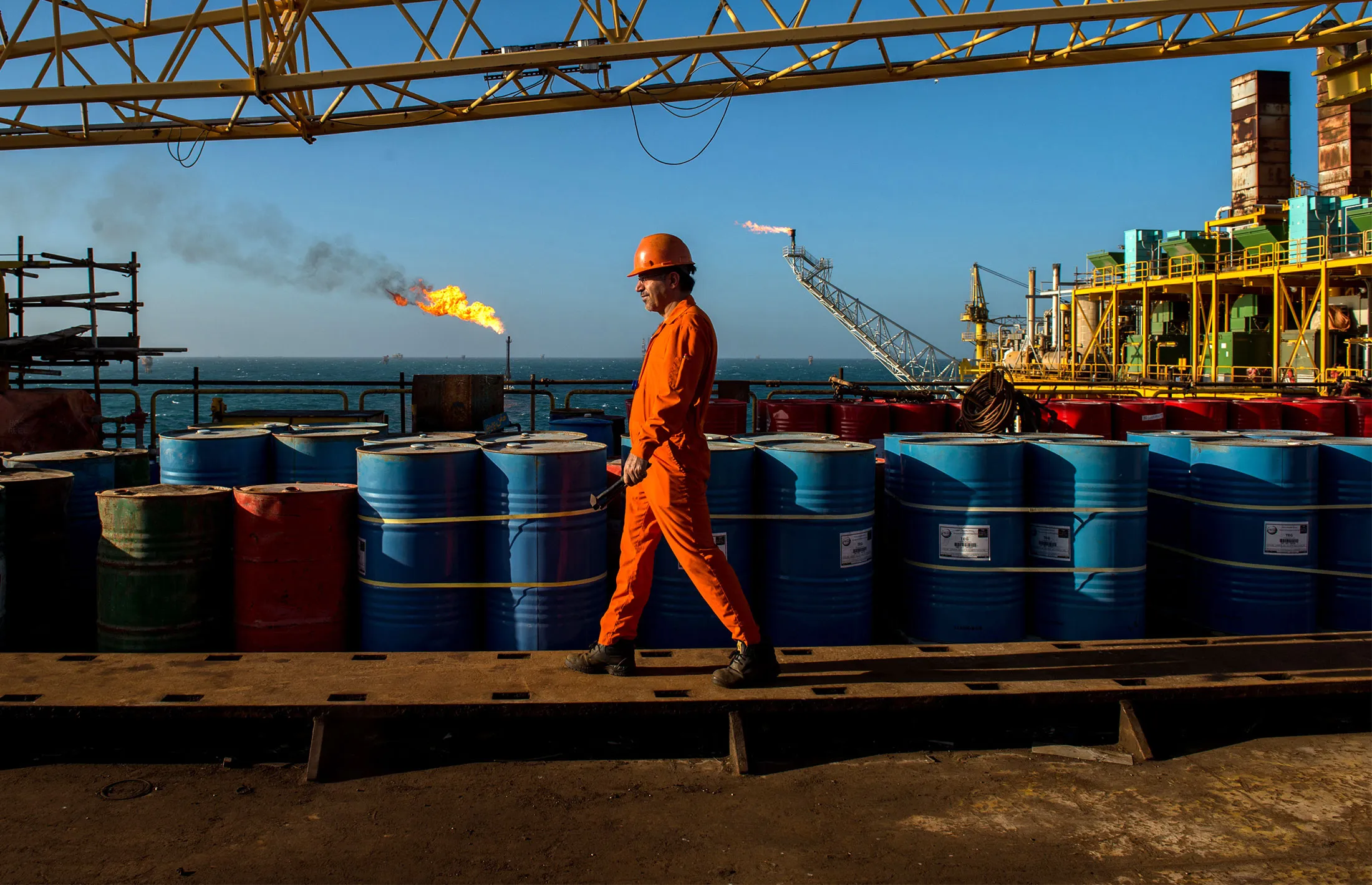 Iran's Salman Oil Field Ahead Of U.S. Sanctions