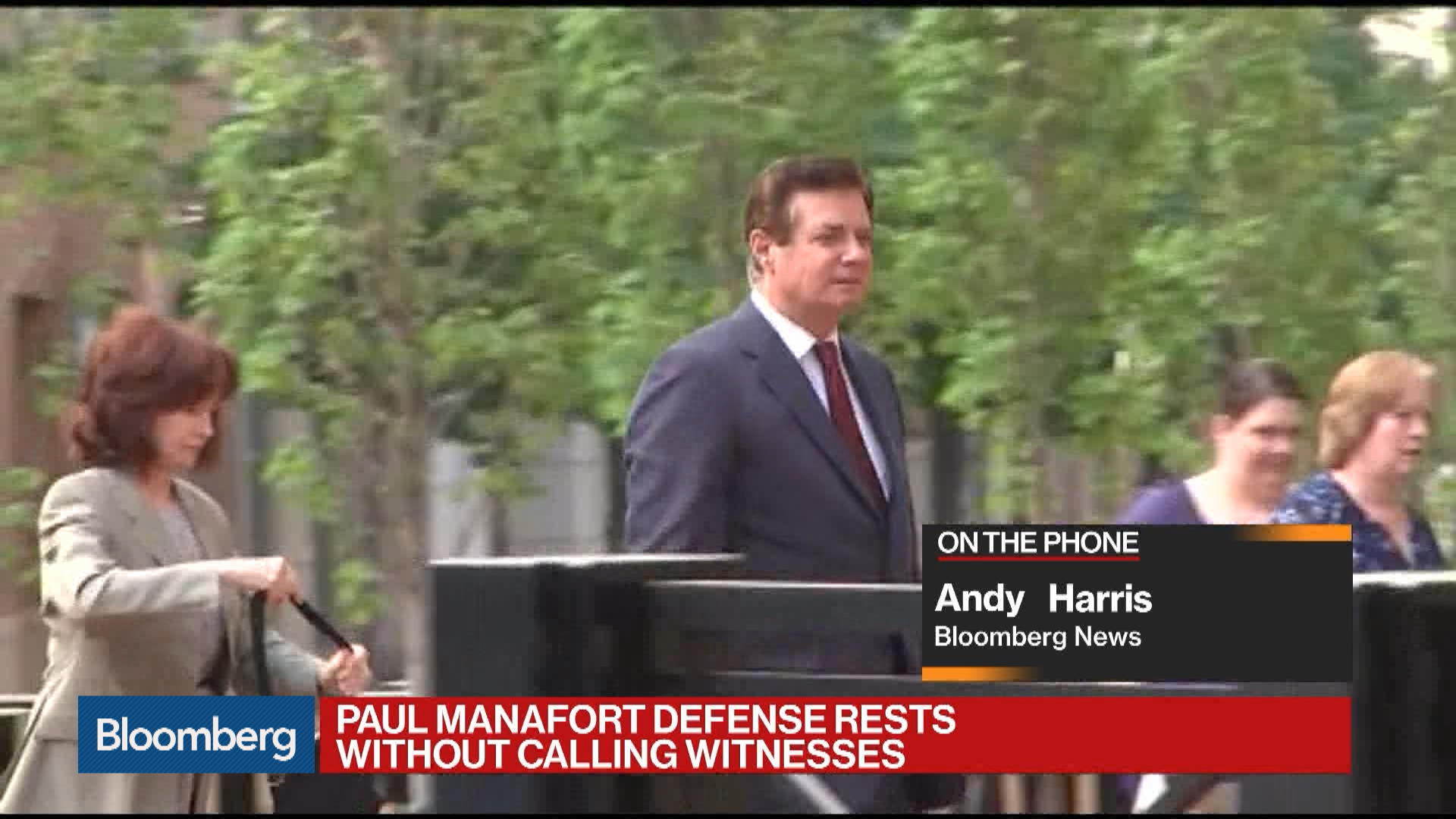 Paul Manafort Defense Rests Without Calling Any Witnesses Bloomberg