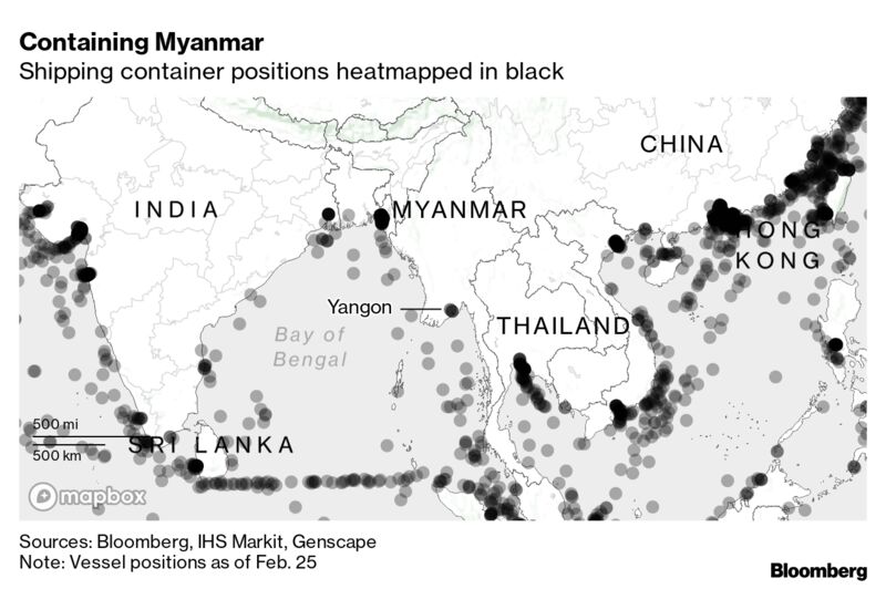 Que contiene Myanmar