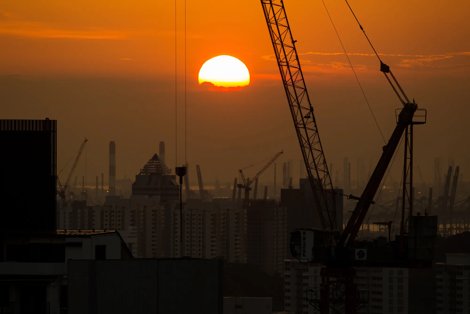 General Scenes Of Singapore As Housing Slump Continues
