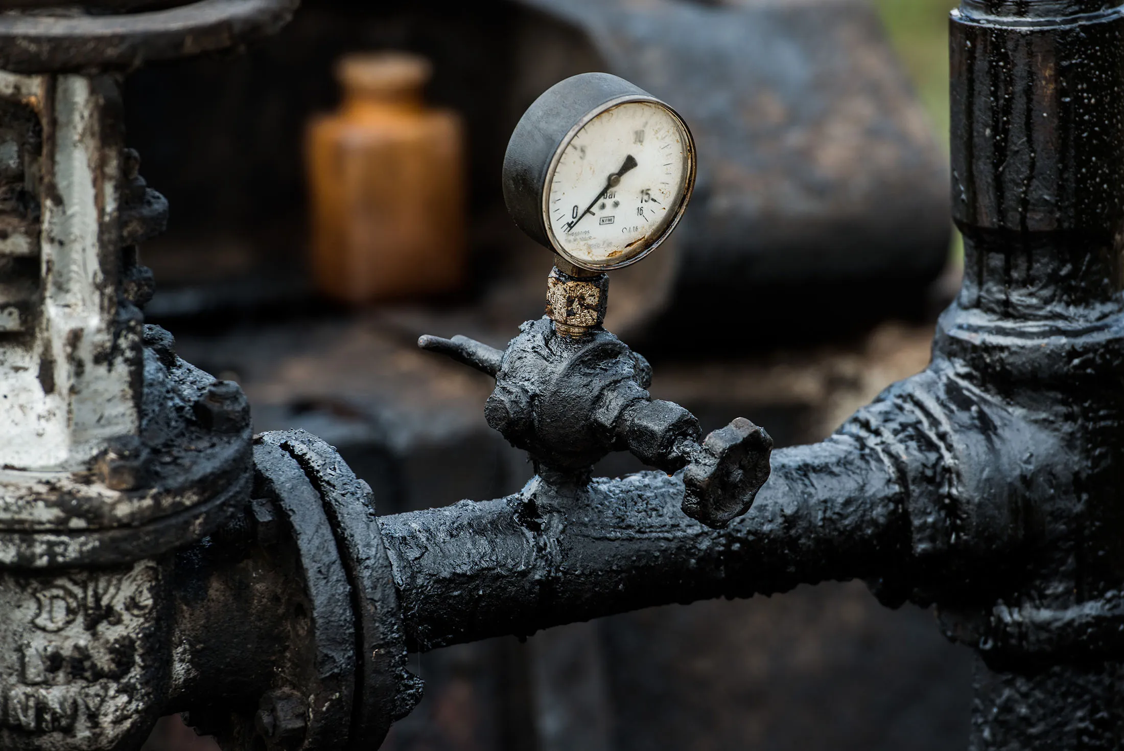 Oil Pumping Site
