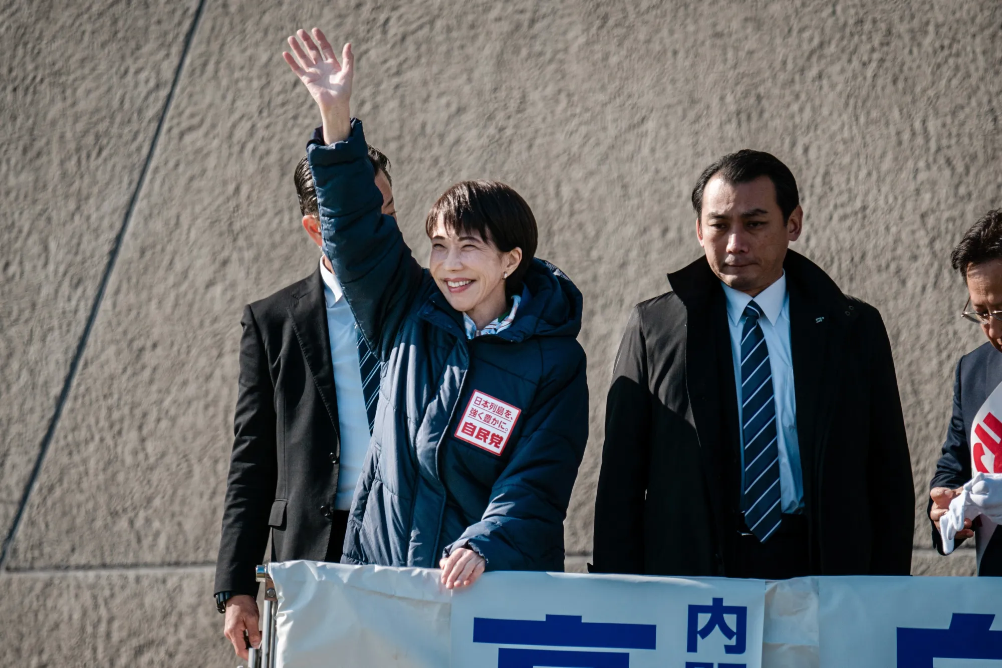 神戸で選挙応援に入る高市早苗首相