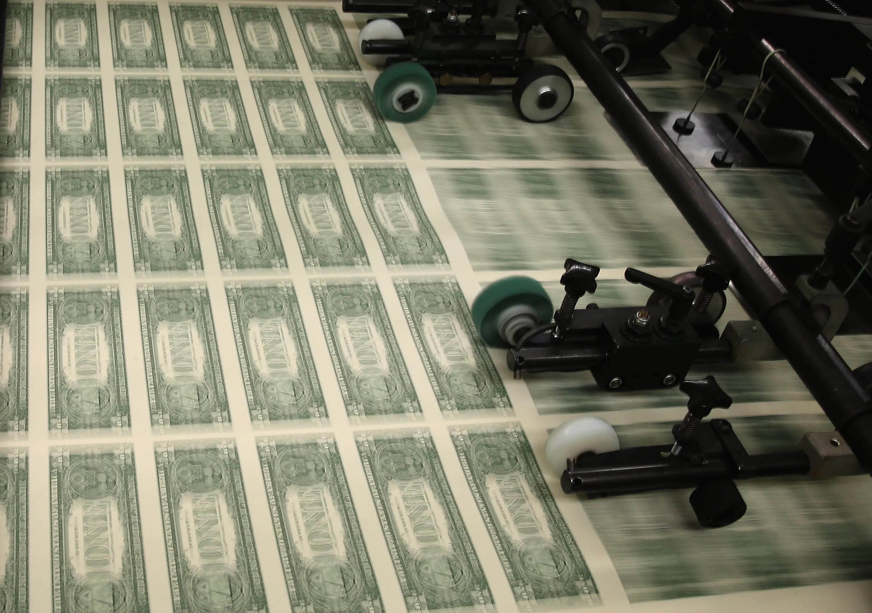 U.S. Bureau Of Engraving And Printing Oversees Dollar Bill Production