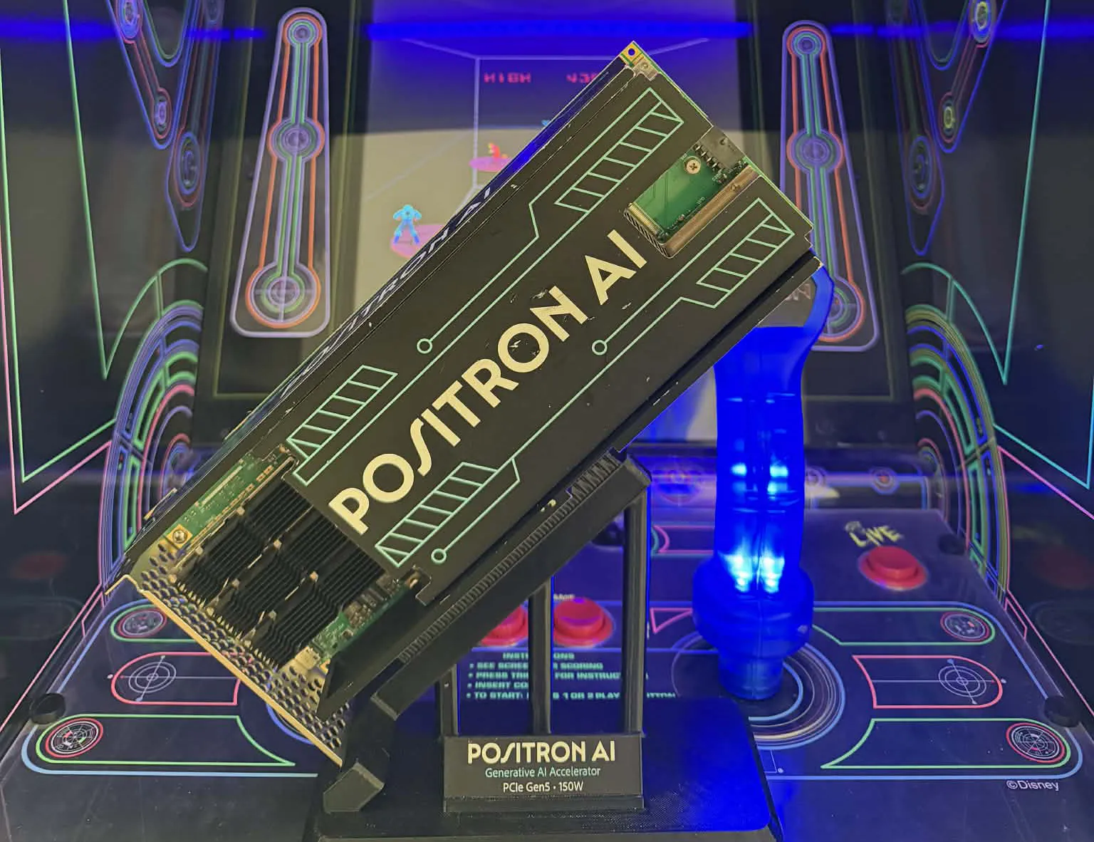 AI chip startup Positron’s Generative AI Accelerator.