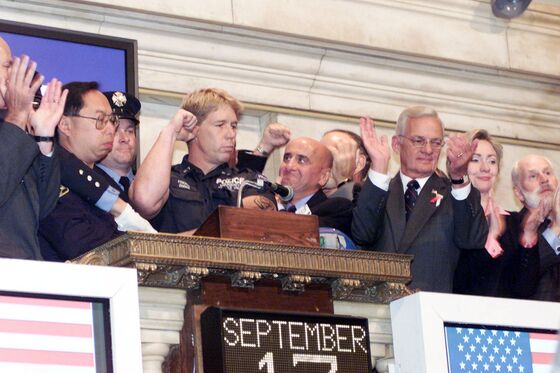 Trump Says Grasso Opened NYSE the Day After 9/11. He Didn't.