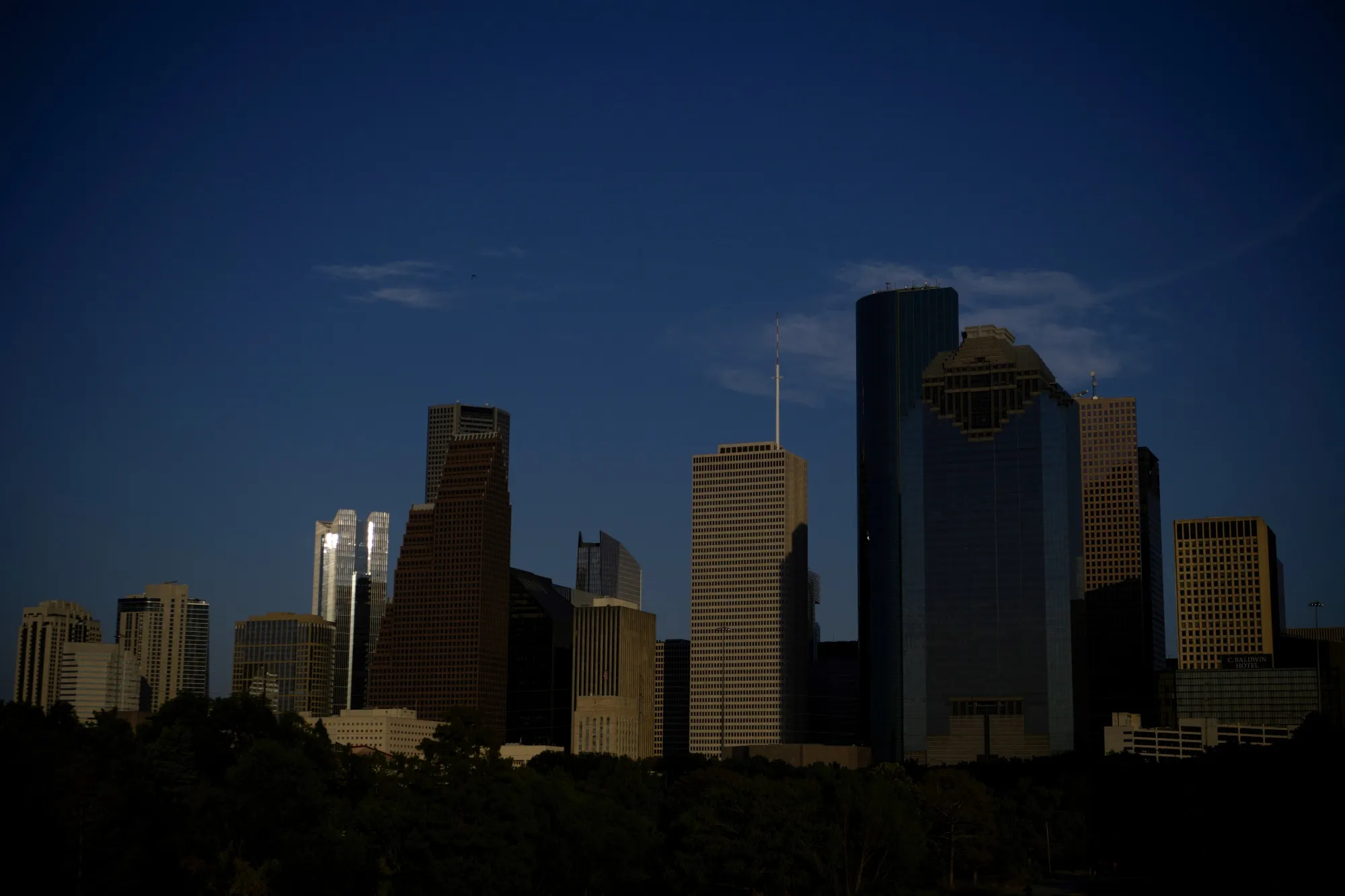 Downtown in Houston, Texas.