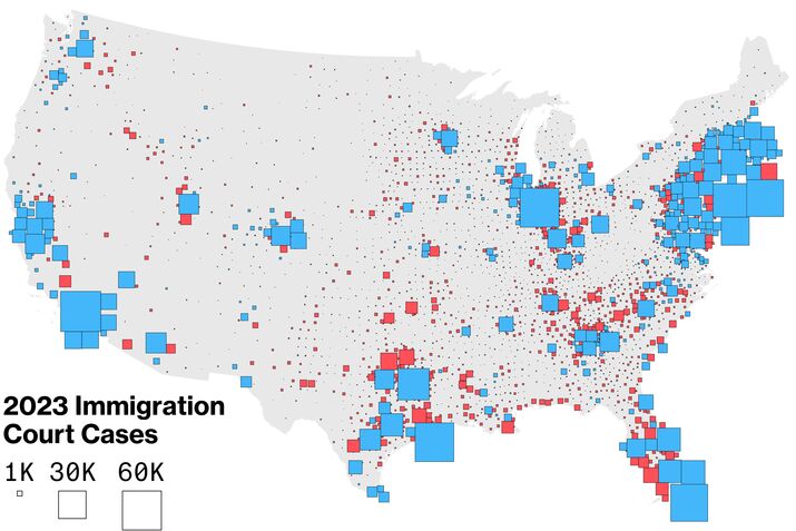 Migrants Are Settling in Thriving Blue Counties — Not the Red Counties That Need Them