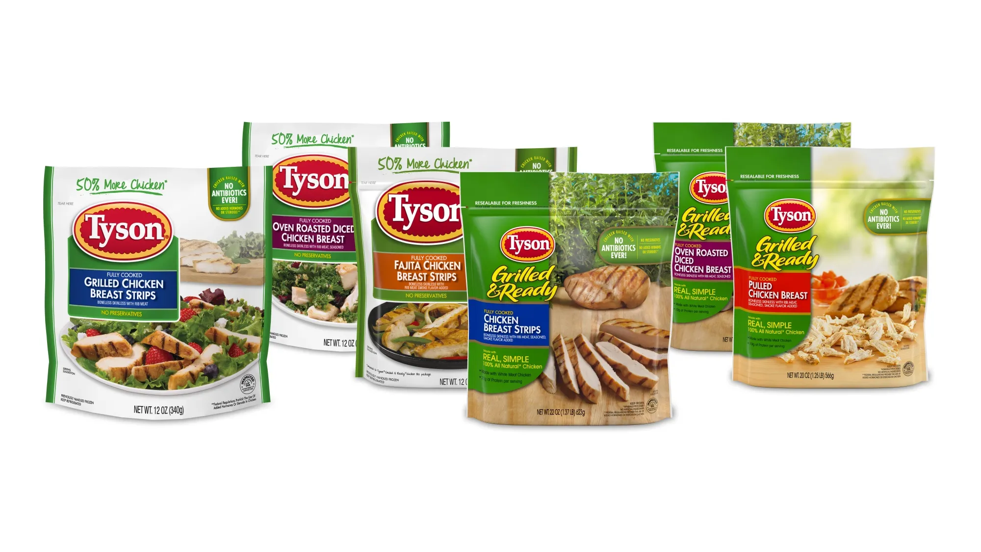 Tyson Foods’ frozen, fully cooked chicken products that are being recalled as a precaution due to possible exposure to listeria monocytogenes, a harmful bacteria.