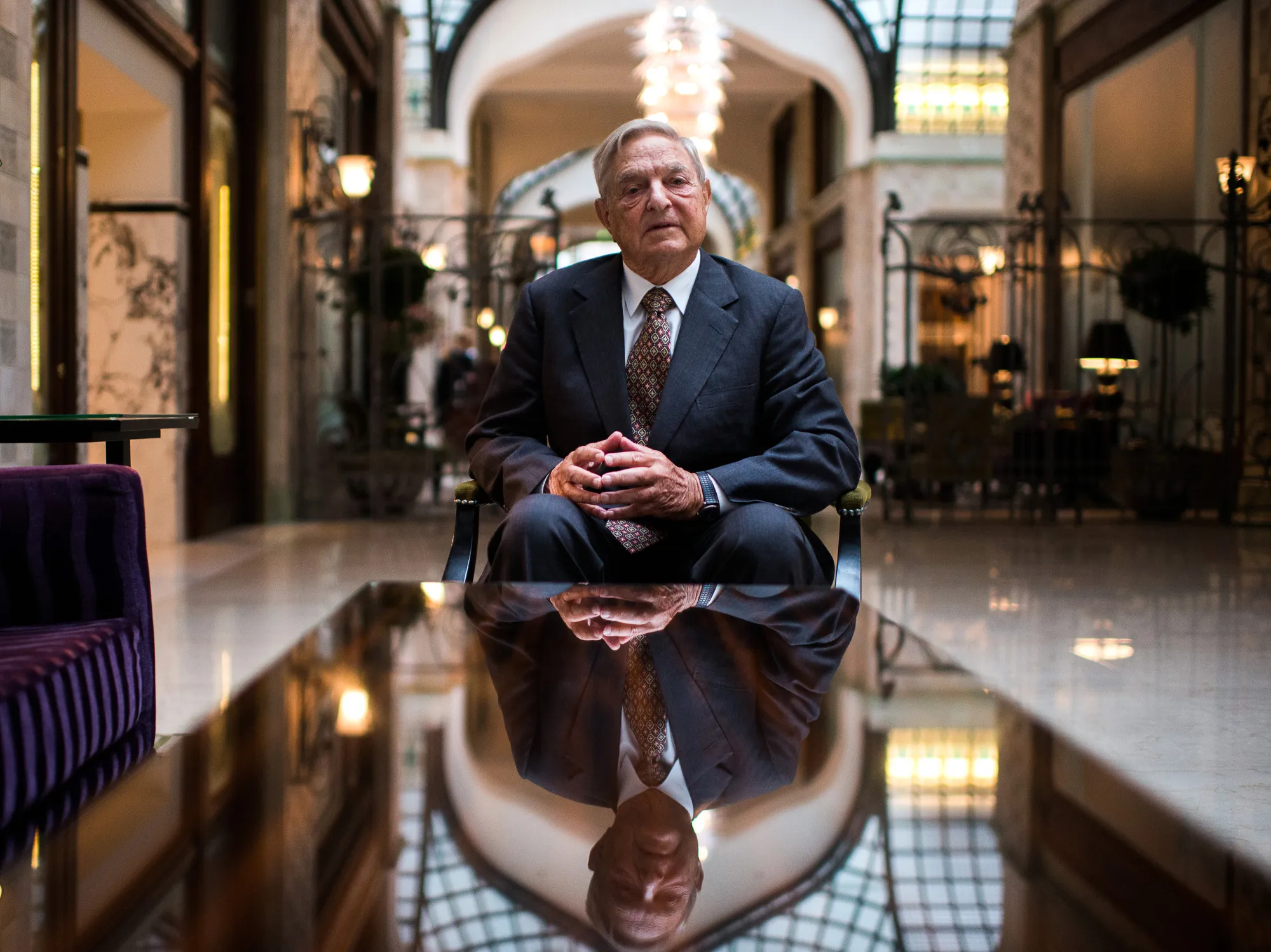 Soros in Hungary.