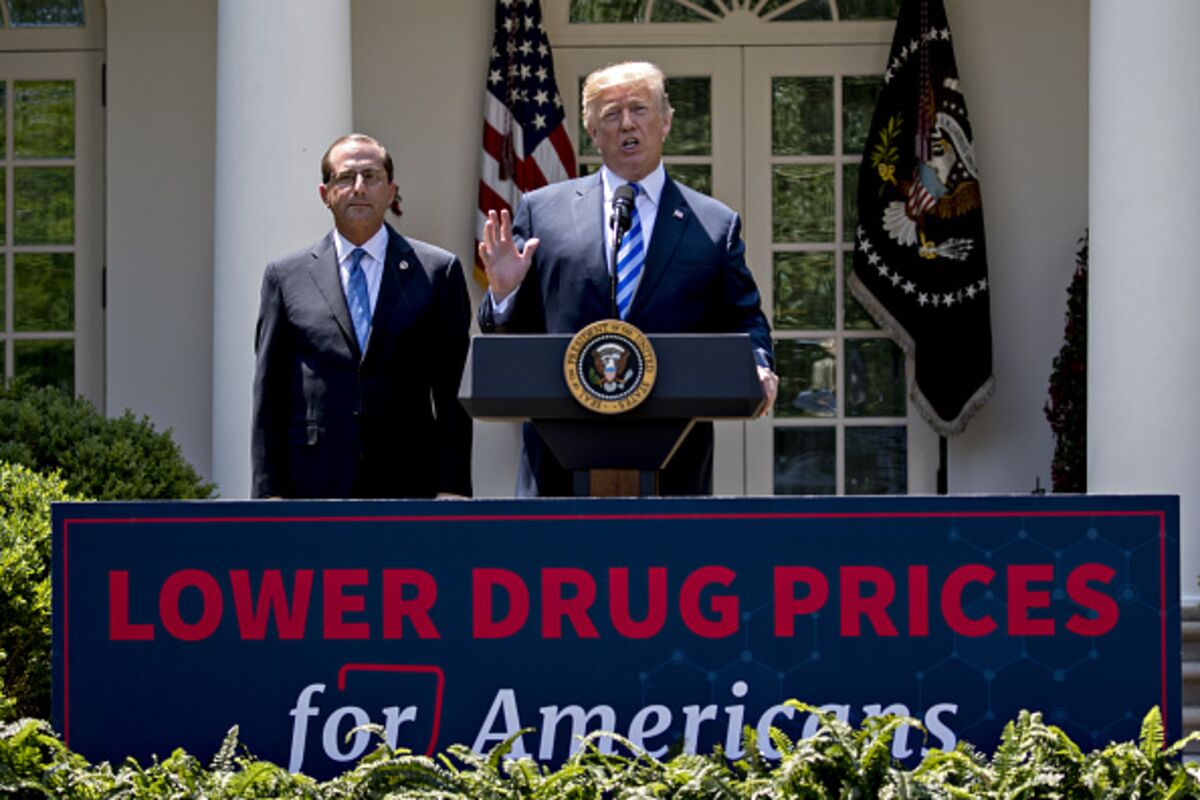 Trump's Latest Drug-Price Plan Has Real Teeth - Bloomberg