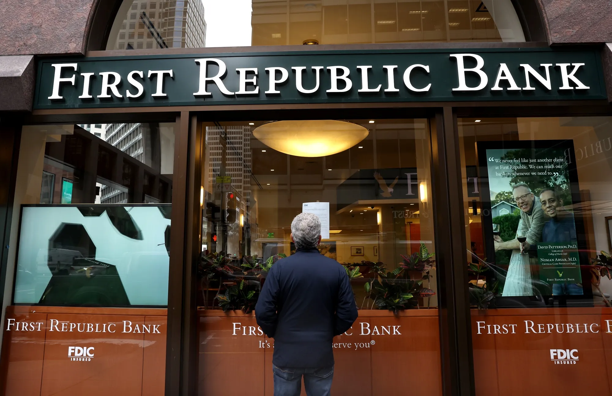 First Republic Bank in San Francisco.