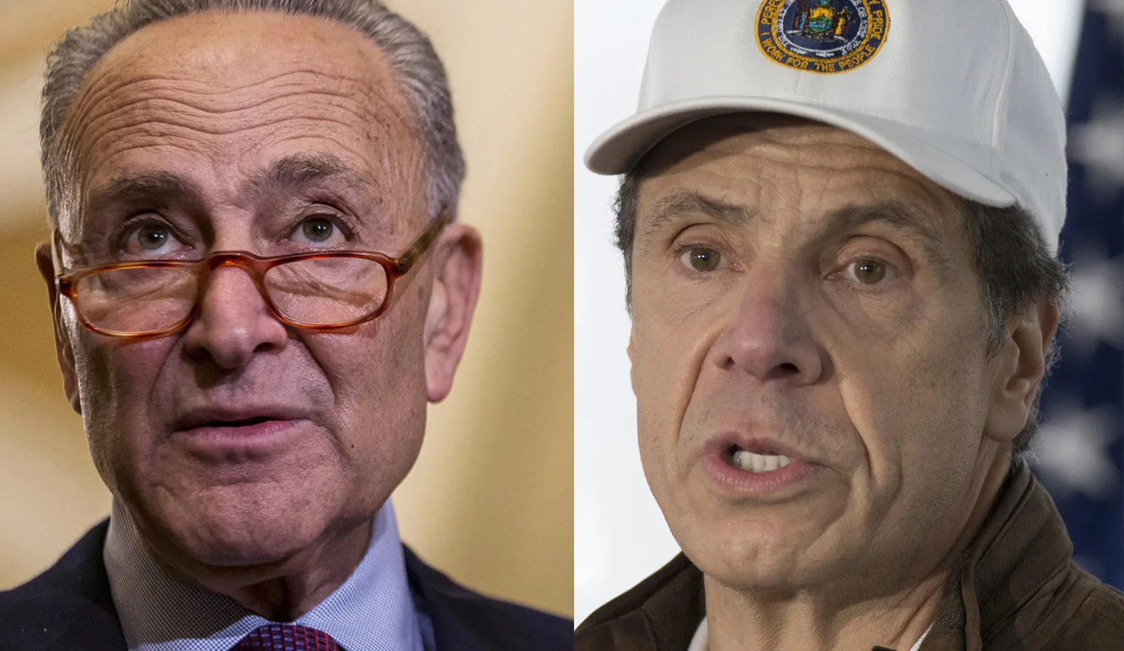 Chuck Schumer and Andrew Cuomo