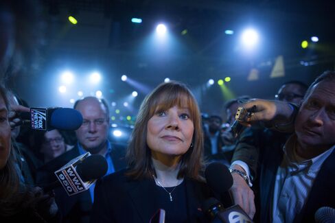 General Motors Co CEO Mary Barra