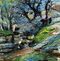 Adolphe Monticelli, Au Bord de le Rivière, Marseilles. Sold for $413,000 in 2013.
