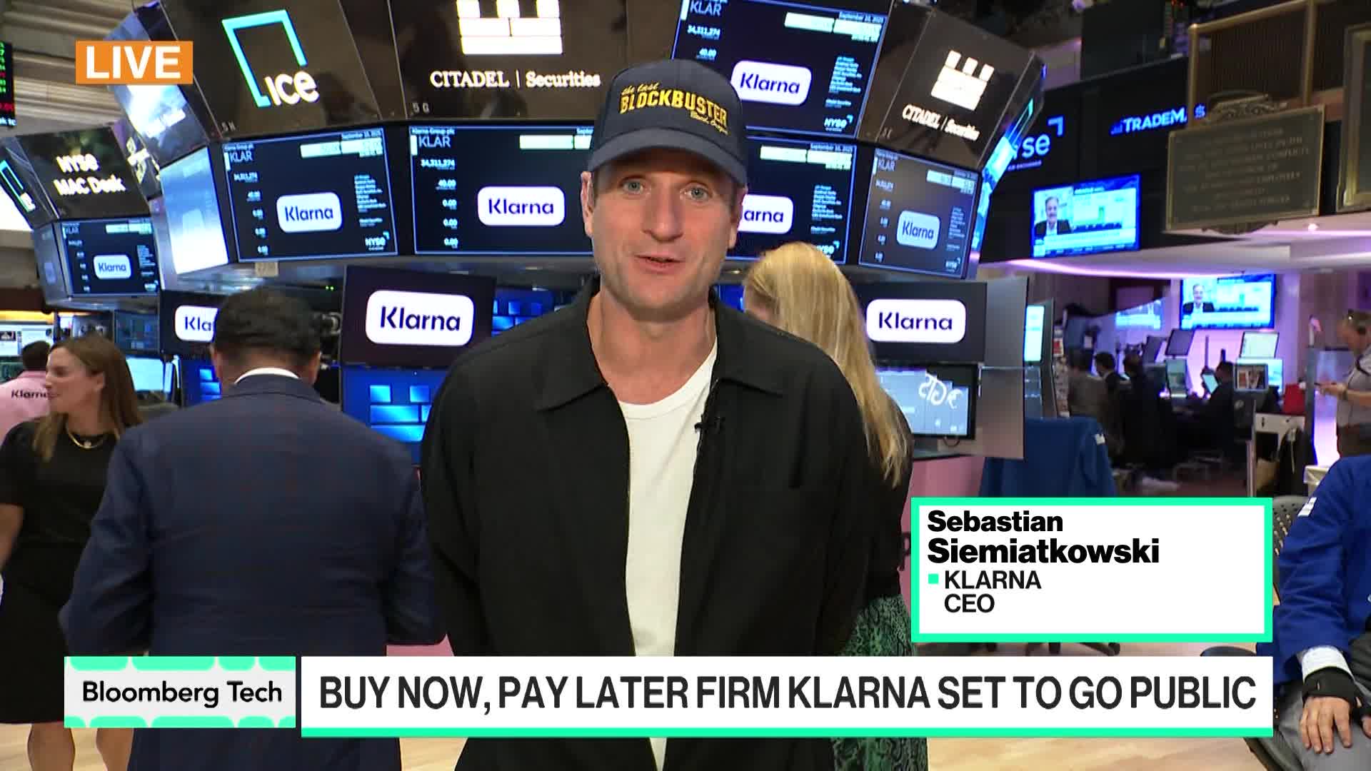 Klarna Stock Rises After IPO (KLAR) Bloomberg