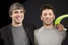 Larry Page et Sergey Brin.