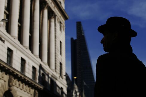 ロンドンの金融街