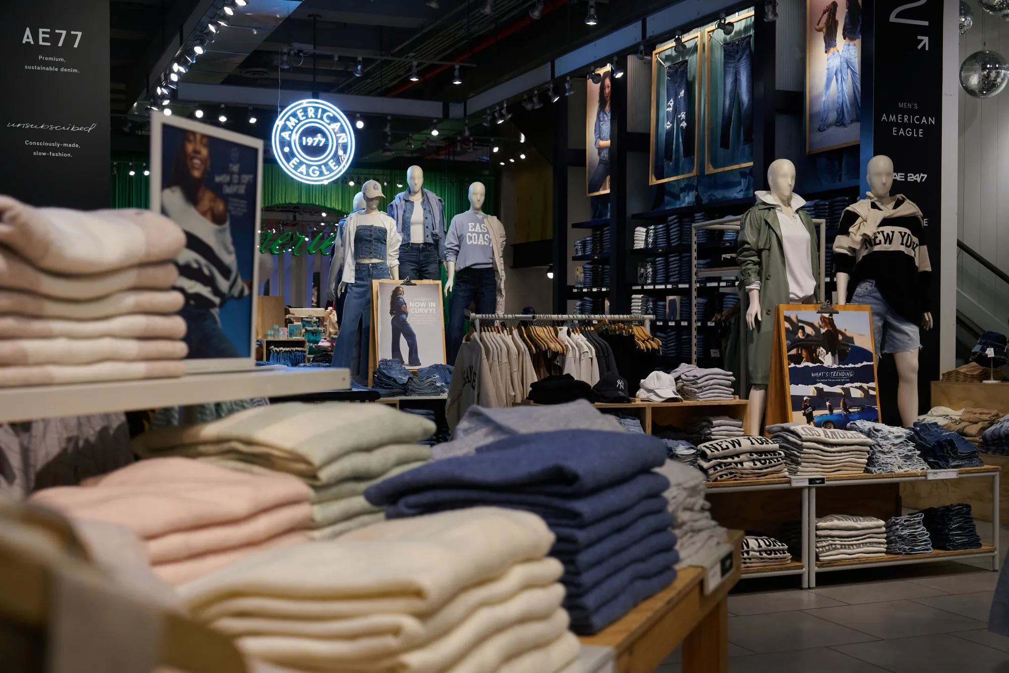 An American Eagle Outfitters store in New York.
