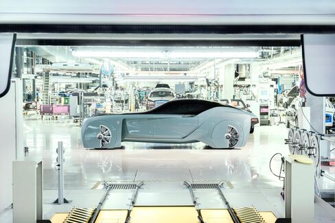 There are no plans to actually produce the car. It's a design exercise.