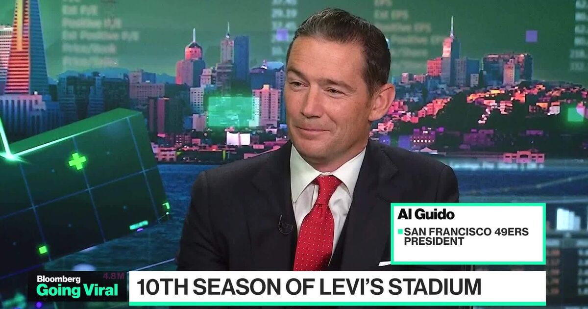 Watch SF 49ers President: We Need Tech's Help to Reach Fans Everywhere -  Bloomberg