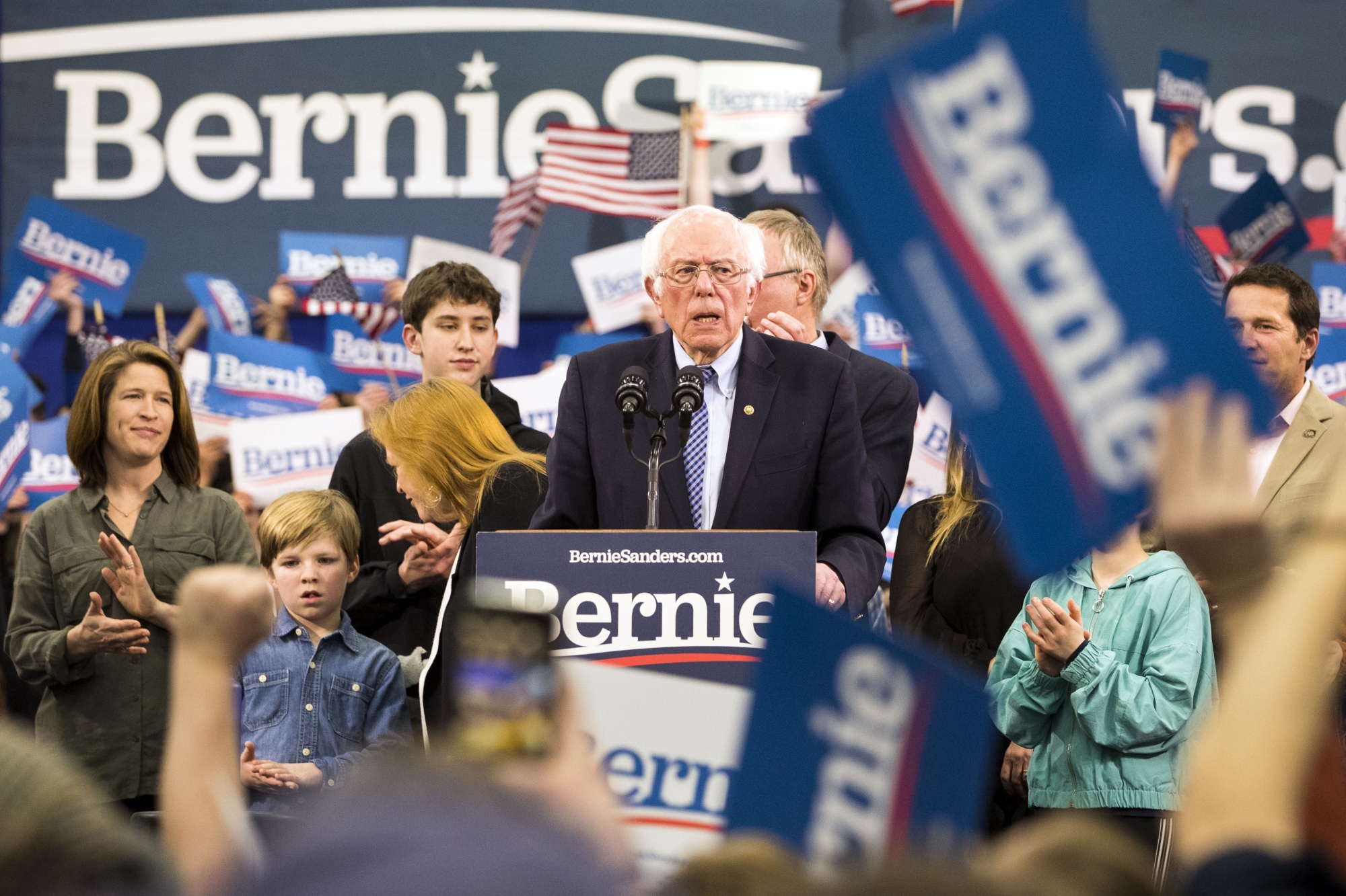 New York 'Feels the Bern' at Huge Sanders Rally