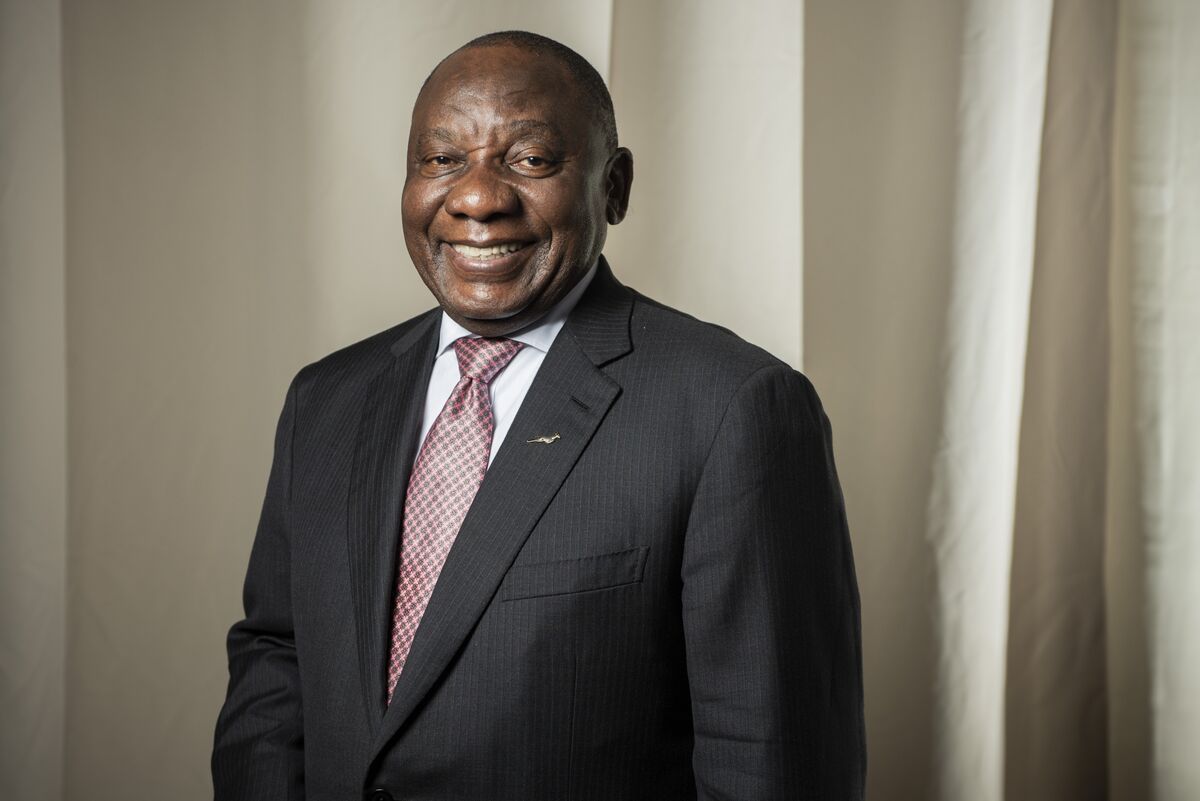 South African President Cyril Ramaphosa's Two-Year Report Card - Bloomberg