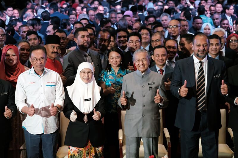 Mahathir Seeks Shared Prosperity in One-Year Anniversary Address
