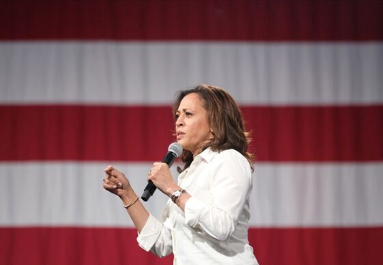 ‘I Believe in Capitalism’: Kamala Harris Courts Big Donors in the Hamptons