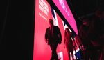 &nbsp;Keir Starmer, Leader of the Labour Party and Angela Rayner, Deputy Leader of the Labour Party leave the stage on the final day of the Labour Party Conference&nbsp;in Liverpool, on Sept. 28.