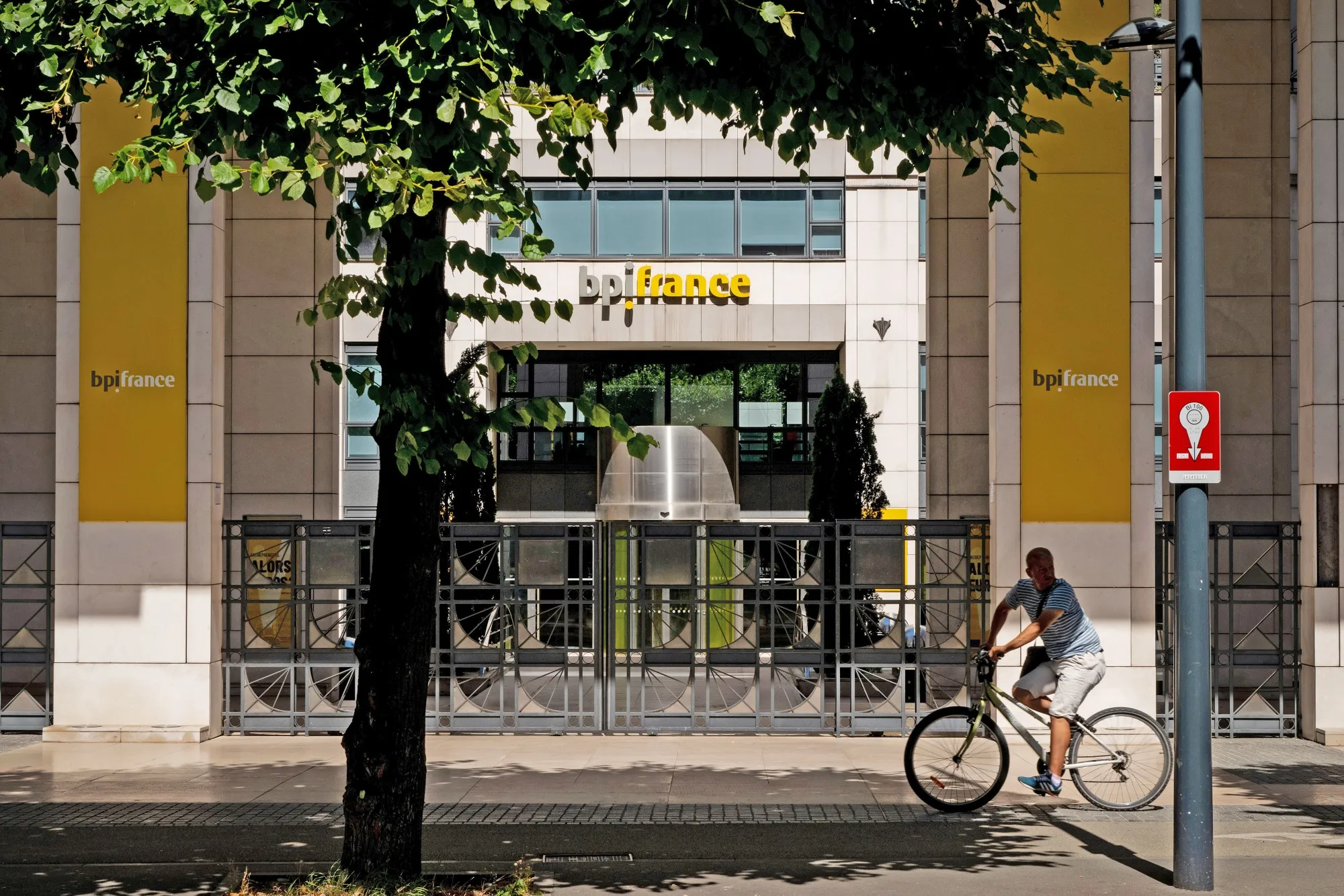 Bpifrance headquarters in the Maisons-Alfort suburb of Paris on Aug. 15.