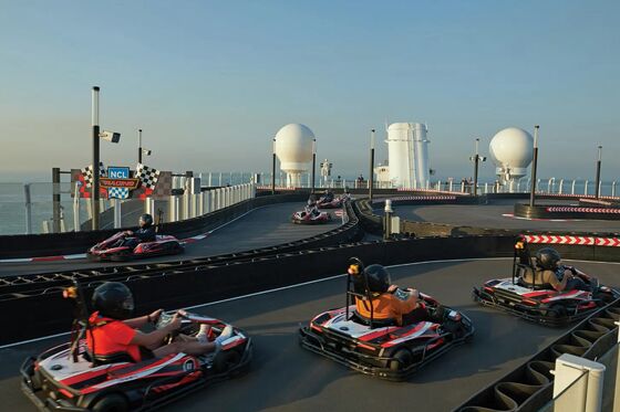 Go-Karts on Deck 19, Laser Tag Coax Cruisers to Open Wallets