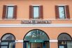 An Intesa Sanpaolo bank branch in Brescia, Italy.