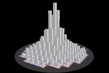 The Best City Shape for Shorter Commutes